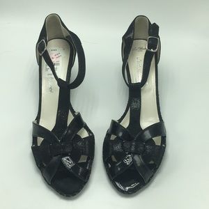 NWT Sesto Meucci Sandal Wedge Espadrilles, Size 12